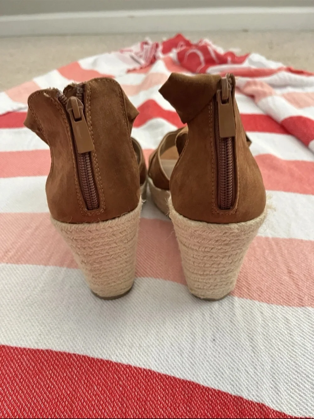 Torrid Lace-Up Espadrille Wedge - Brown (WW)